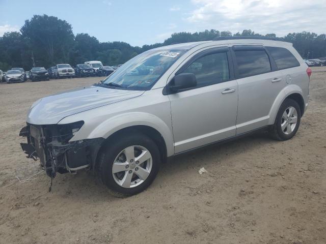 3C4PDCAB3ET118767 - 2014 DODGE JOURNEY SE SILVER photo 1