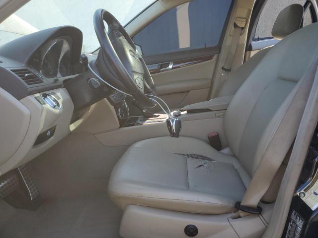 WDDGF8BB3BR142745 - 2011 MERCEDES-BENZ C 300 4MATIC BLUE photo 7