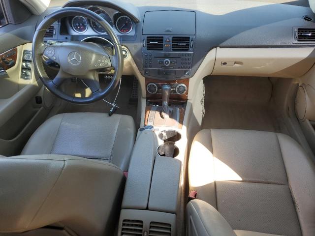 WDDGF8BB3BR142745 - 2011 MERCEDES-BENZ C 300 4MATIC BLUE photo 8