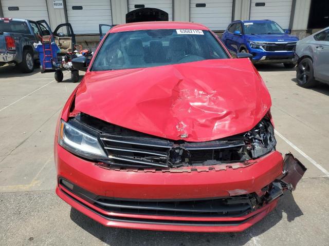 3VWD17AJ8GM333002 - 2016 VOLKSWAGEN JETTA SPORT წითელი ფოტო 5