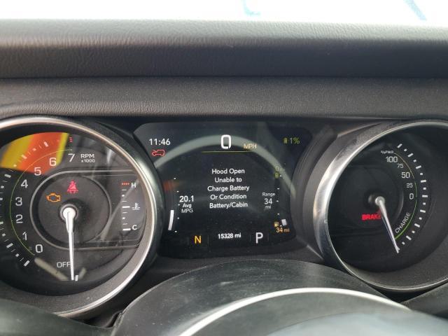 1C4JJXP68NW198044 - 2022 JEEP WRANGLER U SAHARA 4XE BLUE photo 9