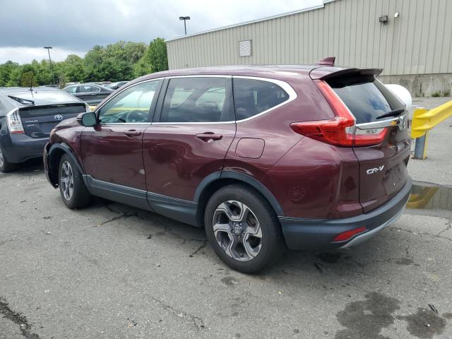 7FARW2H51JE006947 - 2018 HONDA CR-V EX RED photo 2