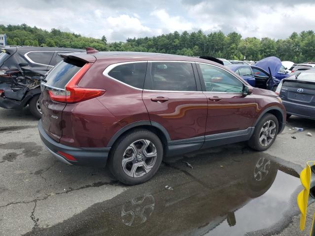 7FARW2H51JE006947 - 2018 HONDA CR-V EX RED photo 3