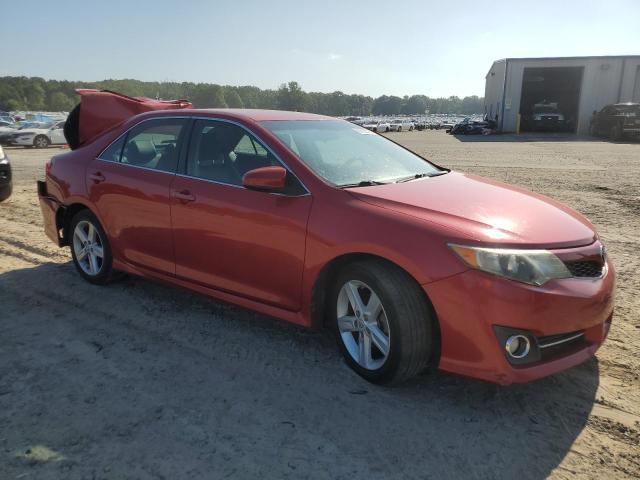4T1BF1FK7CU572455 - 2012 TOYOTA CAMRY BASE RED photo 4