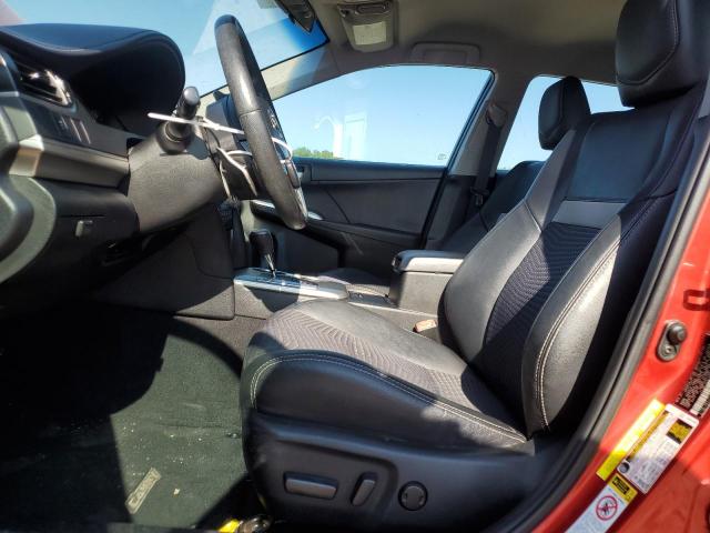 4T1BF1FK7CU572455 - 2012 TOYOTA CAMRY BASE RED photo 7