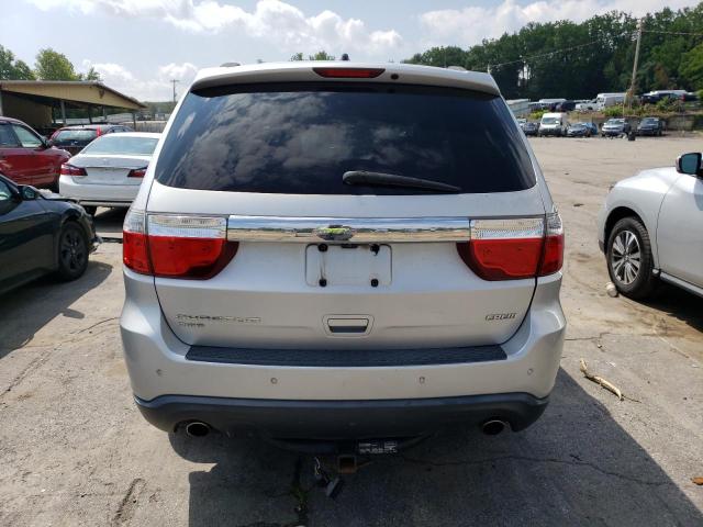 1C4SDJDT3CC152364 - 2012 DODGE DURANGO CREW SILVER photo 6