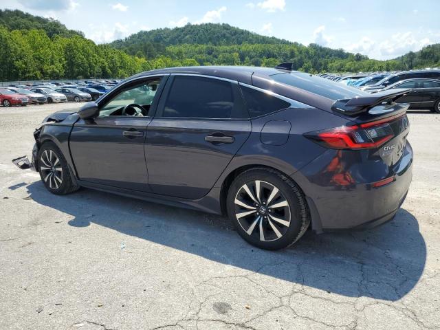 19XFL1H7XNE017069 - 2022 HONDA CIVIC EXL PURPLE photo 2