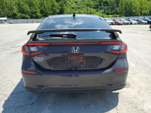 19XFL1H7XNE017069 - 2022 HONDA CIVIC EXL PURPLE photo 6