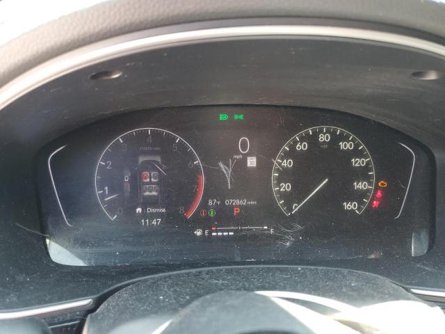 19XFL1H7XNE017069 - 2022 HONDA CIVIC EXL PURPLE photo 9