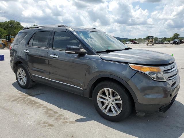 1FM5K7D84FGB46986 - 2015 FORD EXPLORER XLT GRAY photo 4