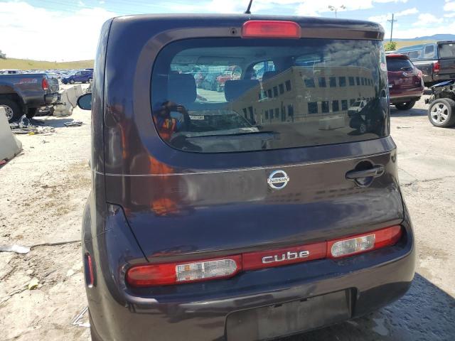 JN8AZ2KR4AT163465 - 2010 NISSAN CUBE BASE MAROON photo 6