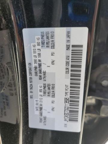 JM1DKBD70G0113696 - 2016 MAZDA CX-3 GRAND TOURING BLACK photo 12