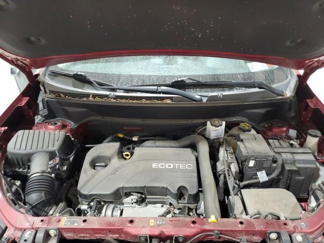 3GNAXUEV0KS577139 - 2019 CHEVROLET EQUINOX LT RED photo 12