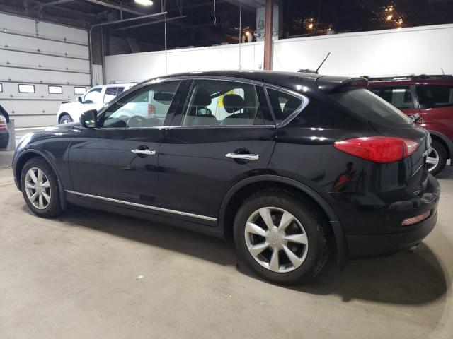 JNKAJ09F28M354307 - 2008 INFINITI EX35 BASE Սև լուսանկար 2