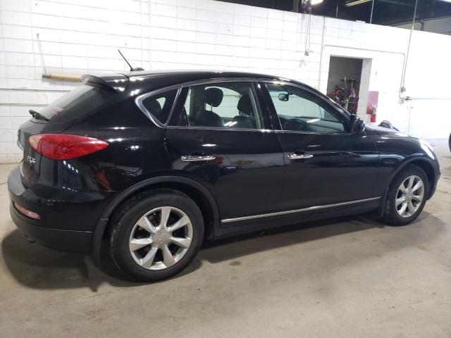 JNKAJ09F28M354307 - 2008 INFINITI EX35 BASE Սև լուսանկար 3