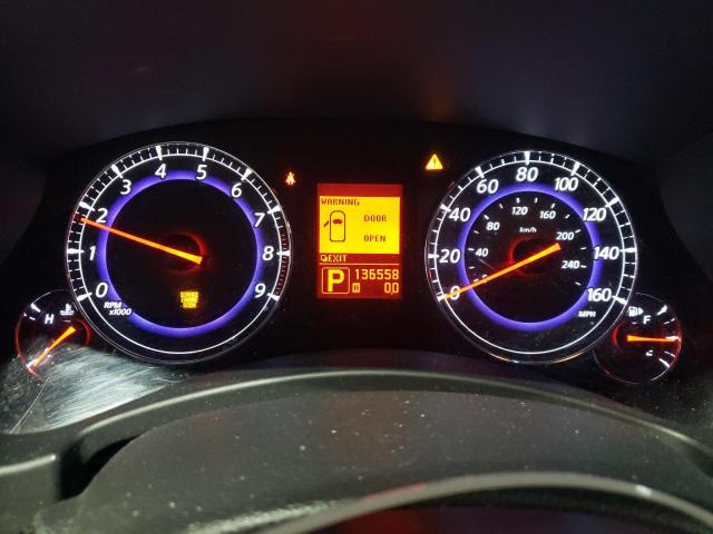 JNKAJ09F28M354307 - 2008 INFINITI EX35 BASE Սև լուսանկար 9