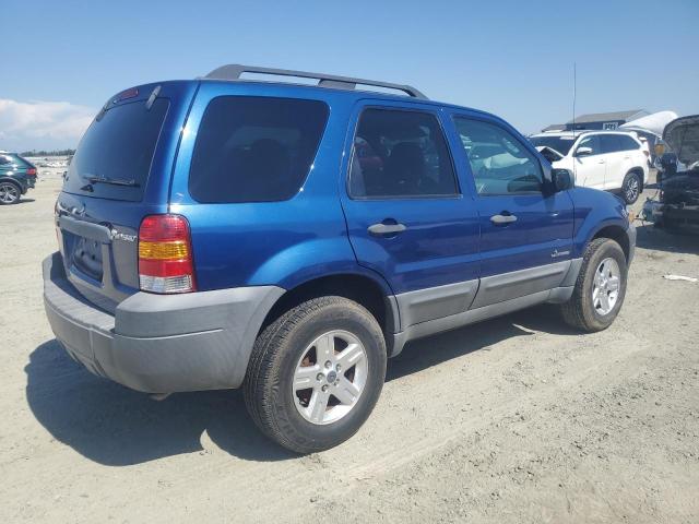 1FMCU49H77KA91022 - 2007 FORD ESCAPE HEV Көк фото 3