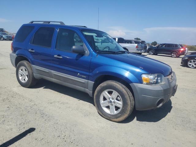 1FMCU49H77KA91022 - 2007 FORD ESCAPE HEV Көк фото 4