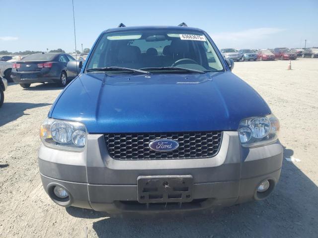 1FMCU49H77KA91022 - 2007 FORD ESCAPE HEV Көк фото 5