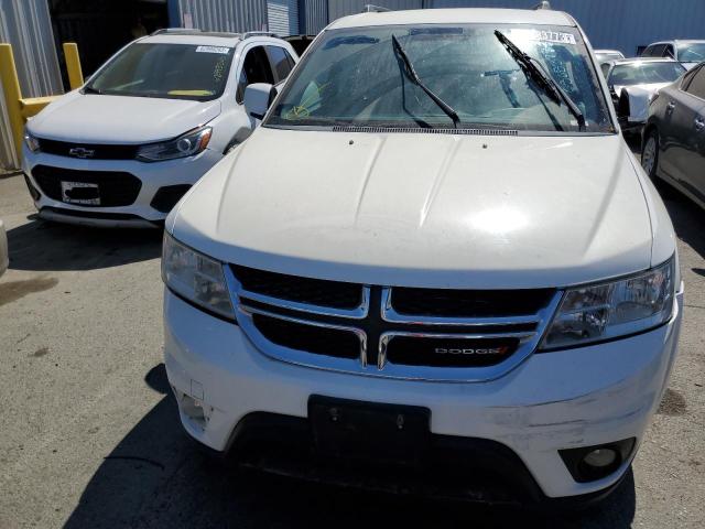 3C4PDCBG3GT231888 - 2016 DODGE JOURNEY SXT WHITE photo 5