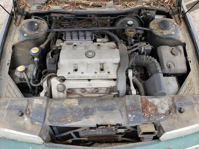 1G6VS3394PU126072 - 1993 CADILLAC ALLANTE GREEN photo 11