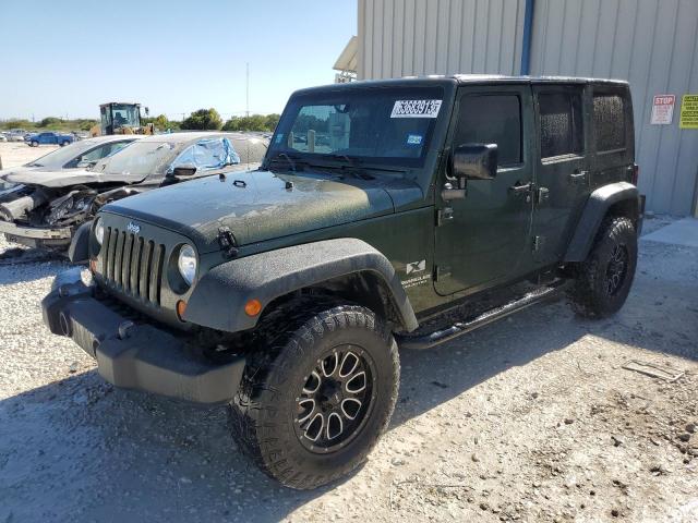 1J4GB39158L576628 - 2008 JEEP WRANGLER U X GREEN photo 1