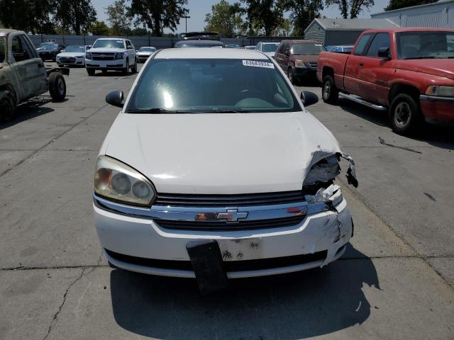 1G1ZT54895F200822 - 2005 CHEVROLET MALIBU LS WHITE photo 5