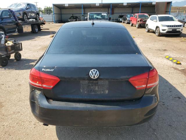 1VWAP7A32CC043532 - 2012 VOLKSWAGEN PASSAT S BLACK photo 6