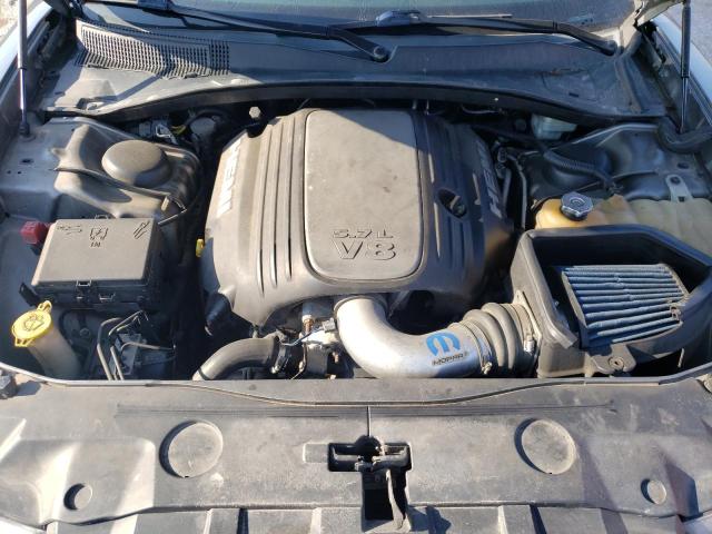 2B3CM5CT2BH610941 - 2011 DODGE CHARGER R/T GRAY photo 11