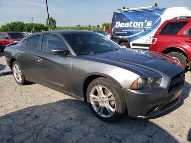 2B3CM5CT2BH610941 - 2011 DODGE CHARGER R/T GRAY photo 4