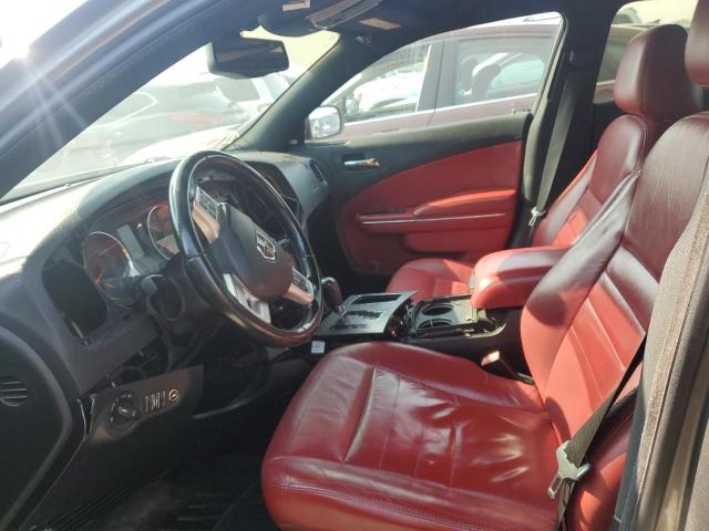 2B3CM5CT2BH610941 - 2011 DODGE CHARGER R/T GRAY photo 7