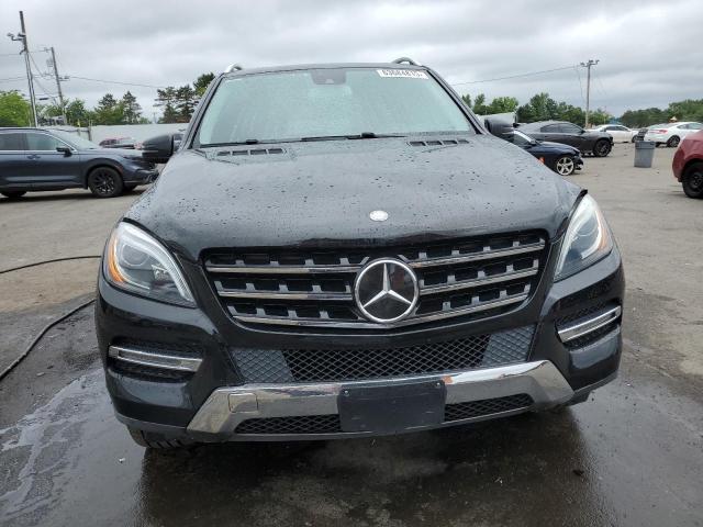 4JGDA5HB1EA293437 - 2014 MERCEDES-BENZ ML 350 4MATIC BLACK photo 5