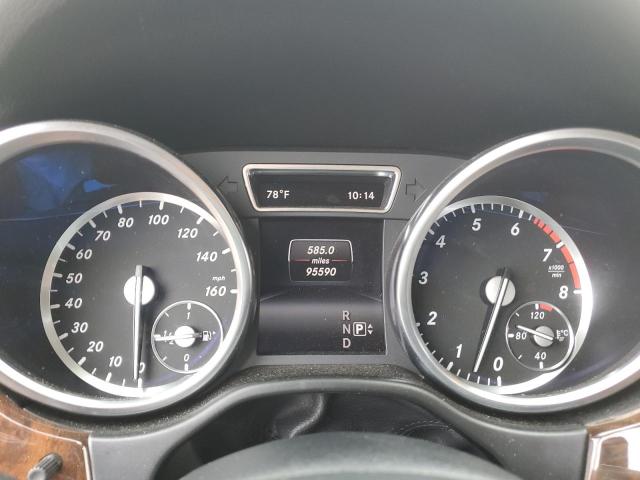 4JGDA5HB1EA293437 - 2014 MERCEDES-BENZ ML 350 4MATIC BLACK photo 9