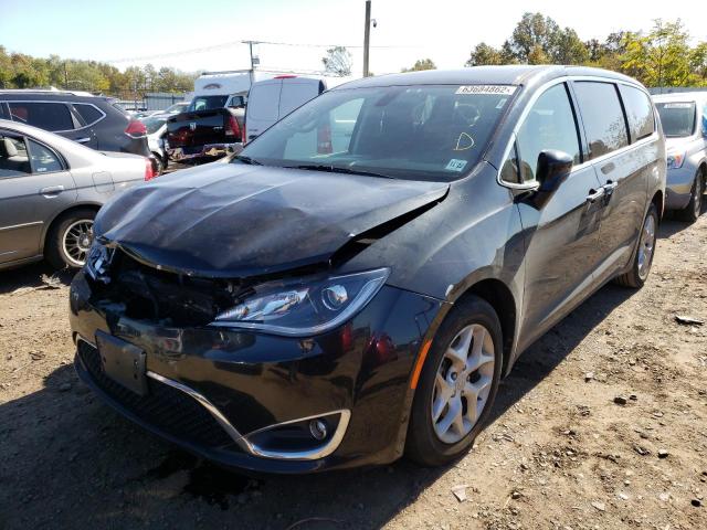 2C4RC1BG5HR850884 - 2017 CHRYSLER PACIFICA TOURING L BLACK photo 2