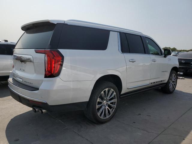 1GKS2JKL3MR156877 - 2021 GMC YUKON XL DENALI WHITE photo 3