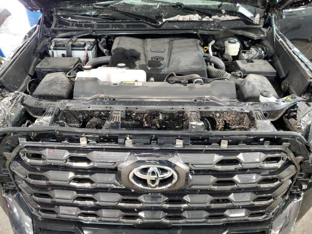 5TFNA5DB1PX076453 - 2023 TOYOTA TUNDRA CREWMAX PLATINUM Schwarz Foto 11
