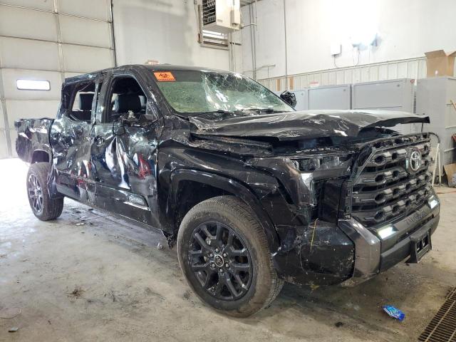 5TFNA5DB1PX076453 - 2023 TOYOTA TUNDRA CREWMAX PLATINUM Schwarz Foto 4
