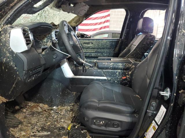 5TFNA5DB1PX076453 - 2023 TOYOTA TUNDRA CREWMAX PLATINUM Schwarz Foto 7