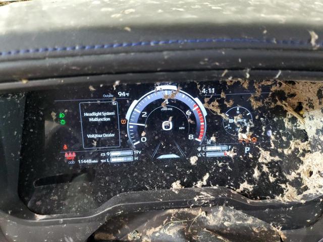 5TFNA5DB1PX076453 - 2023 TOYOTA TUNDRA CREWMAX PLATINUM Schwarz Foto 9