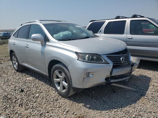 2T2BK1BA5FC284413 - 2015 LEXUS RX 350 BASE SILVER photo 4