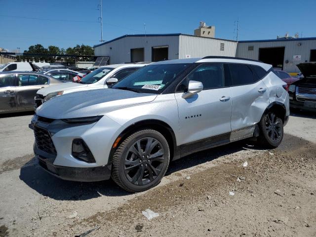 3GNKBERS2LS614380 - 2020 CHEVROLET BLAZER RS SILVER photo 1