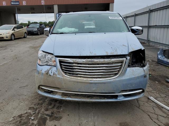 2C4RC1CG7GR269657 - 2016 CHRYSLER TOWN & COU TOURING L BLUE photo 5