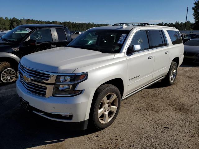 1GNSKJKC4HR281377 - 2017 CHEVROLET SUBURBAN K1500 PREMIER WHITE photo 2