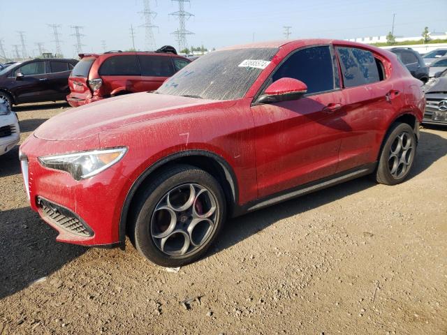 ZASFAKPN4J7B87523 - 2018 ALFA ROMEO STELVIO SPORT RED photo 1