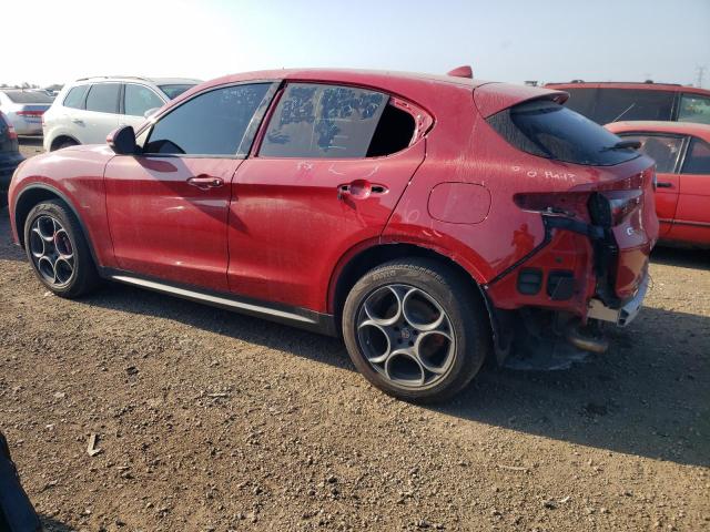 ZASFAKPN4J7B87523 - 2018 ALFA ROMEO STELVIO SPORT წითელი ფოტო 2