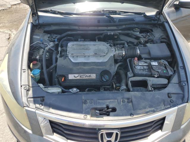 1HGCP36868A061268 - 2008 HONDA ACCORD EXL GRAY photo 11