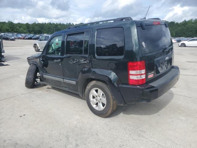 1C4PJMAK2CW145321 - 2012 JEEP LIBERTY SPORT BLACK photo 2