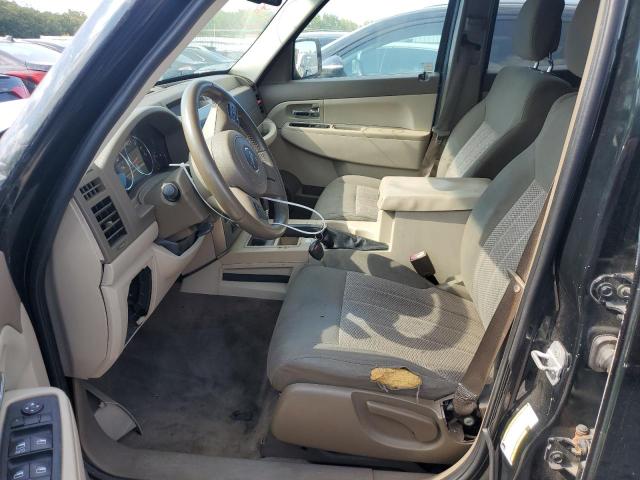 1C4PJMAK2CW145321 - 2012 JEEP LIBERTY SPORT BLACK photo 7