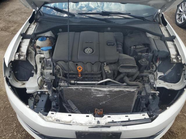 1VWBP7A35DC020655 - 2013 VOLKSWAGEN PASSAT SE WHITE photo 11