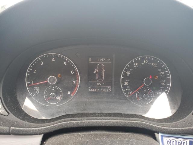 1VWBP7A35DC020655 - 2013 VOLKSWAGEN PASSAT SE WHITE photo 9